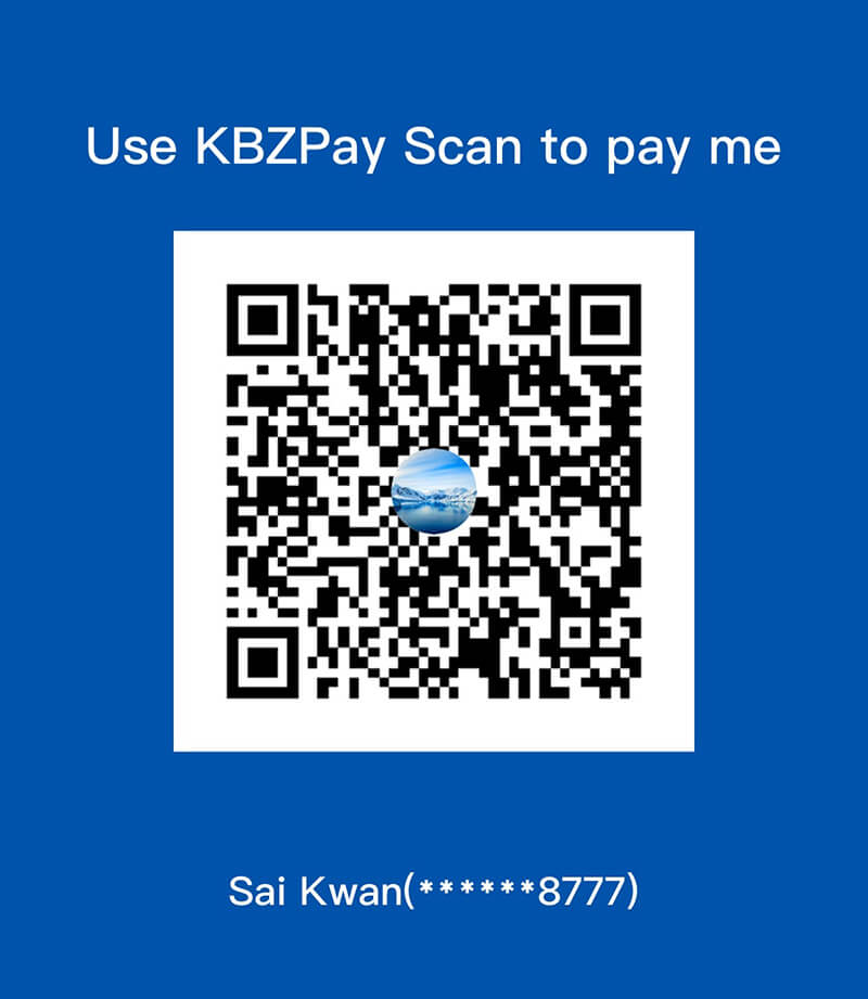 KBZ Pay QR code